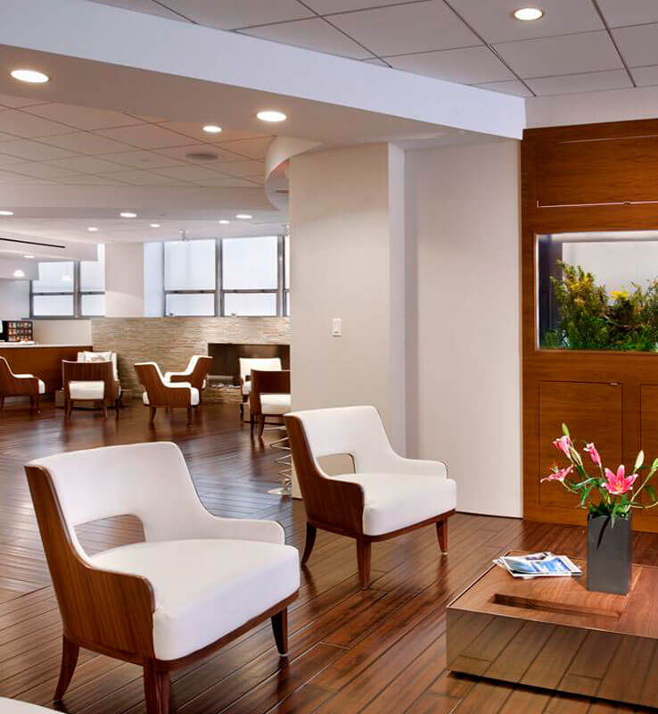 hospital reception